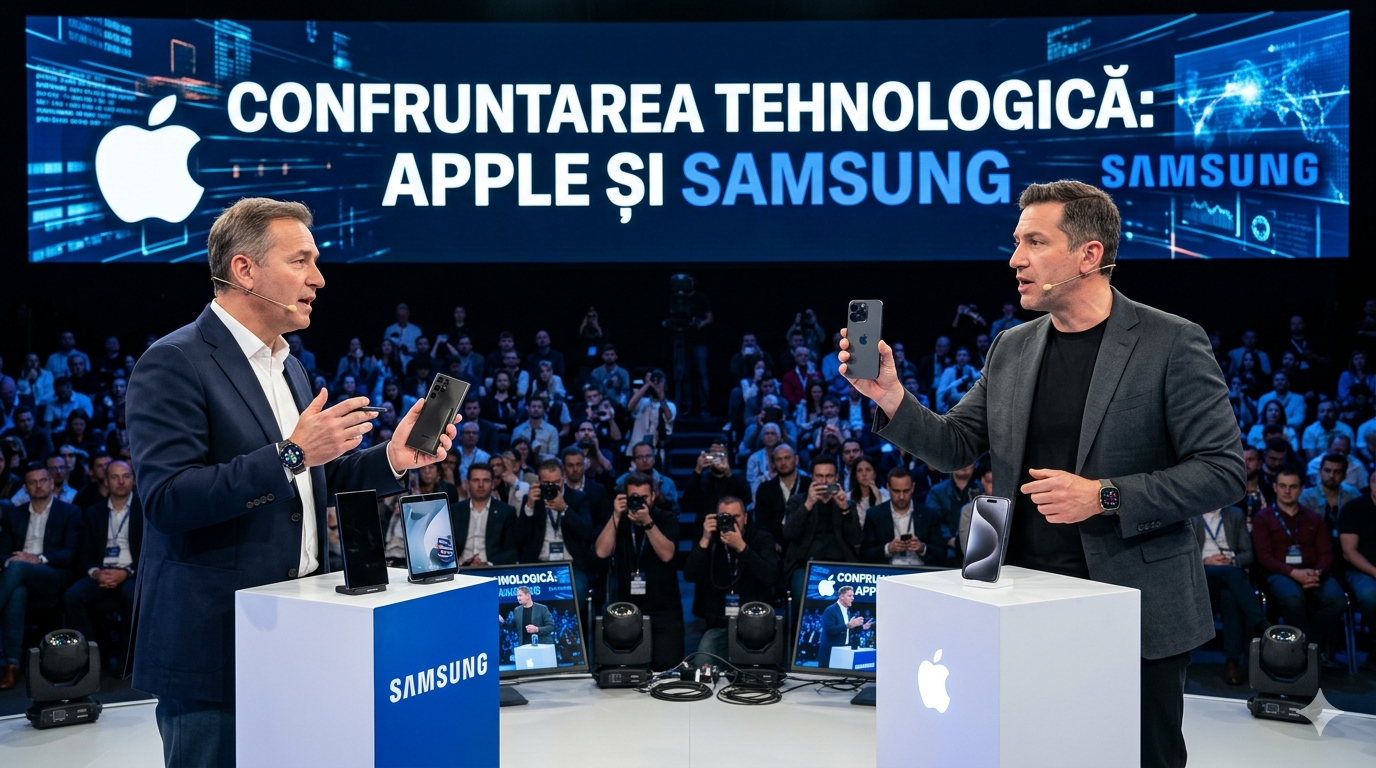 Confruntarea Tehnologică Apple și Samsung