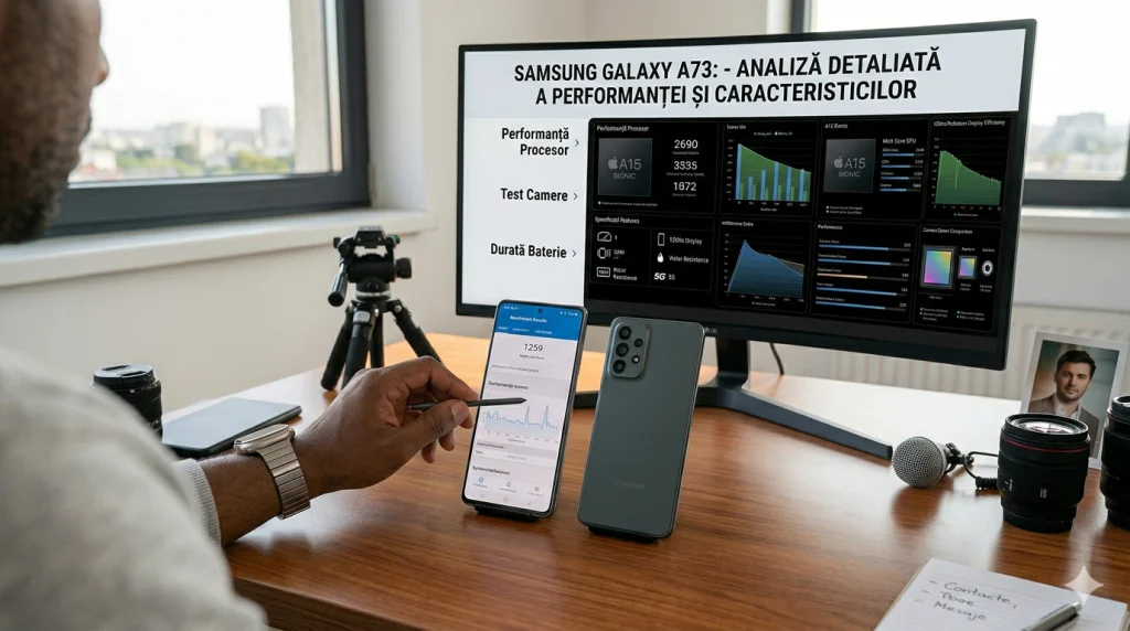 Samsung Galaxy A73: Analiză detaliată a performanței și caracteristicilor