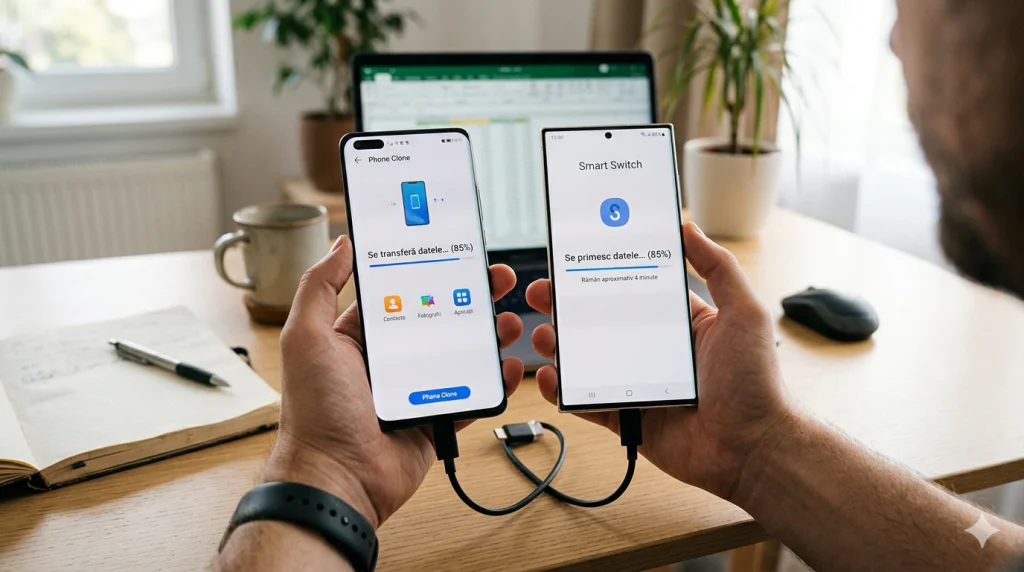 Ghid complet pentru transferul datelor de pe Huawei pe Samsung fără bătăi de cap